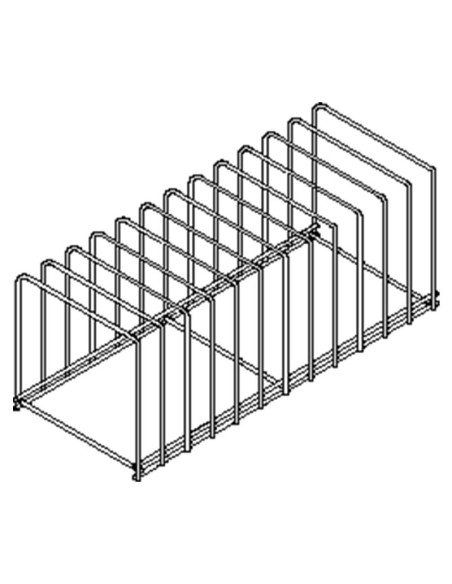 SOPORTE 12 BANDEJAS INOX