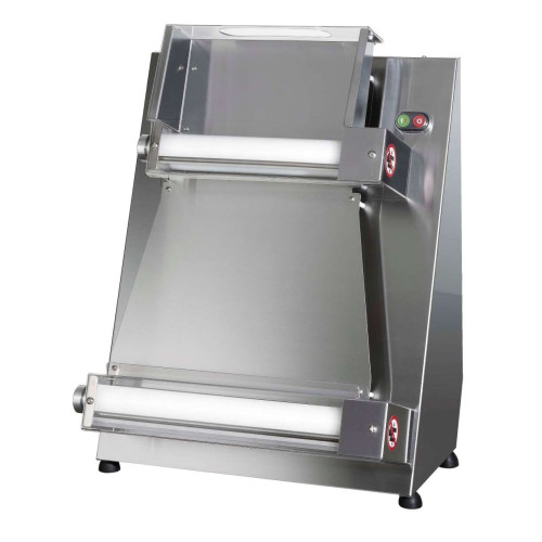 Laminadora Formadora de Pizza 26 a 40 cm rodillos paralelos TREVISO S42RP