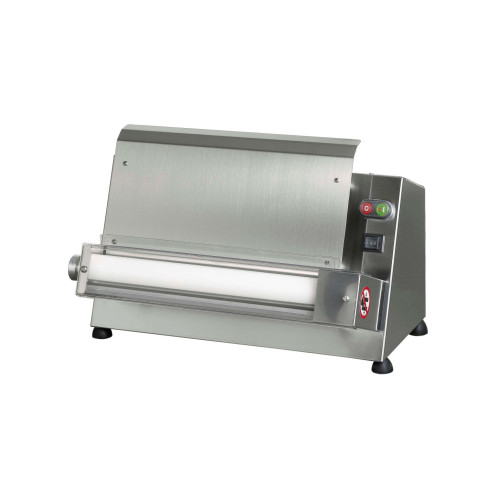 Laminadora Formadora de Pizza Semiautomática 1 rodillo de 26 a 40cm con pedal TREVISO S42MR