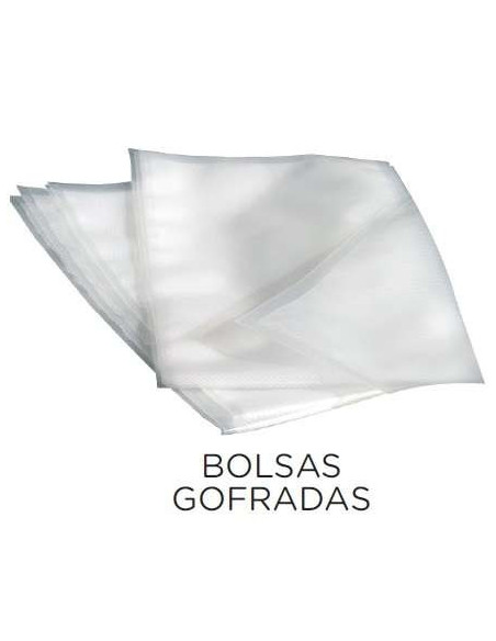 Paquete 100 uds Bolsas de Vacío Grofradas para Envasadoras Domésticas o Aspiración Externa de 200x300 VALENCIA VACIO3